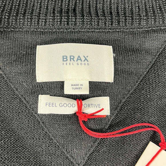 NEW Brax Jake Zip Up Merino Wool Blend Sweater Jacket - Picture 12 of 12